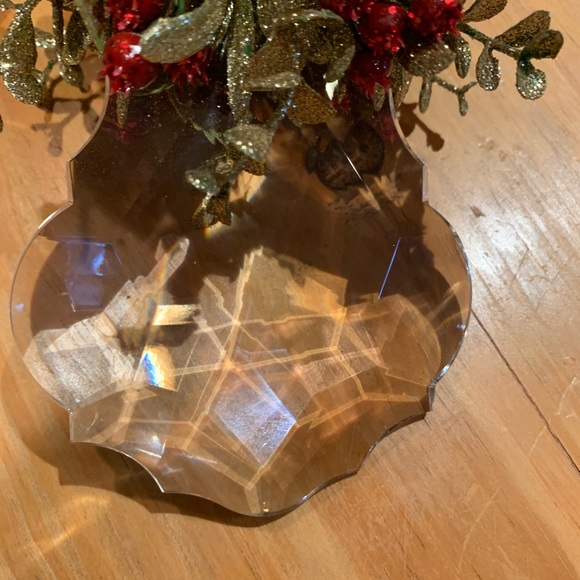 Ganz Kissing Krystal Acrylic Christmas Mistletoe Ornament..NWOT - Picture 4 of 6